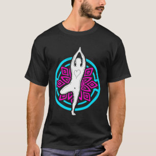 Sporthyoga & Meditation für Fitness & Innen-Friede T-Shirt