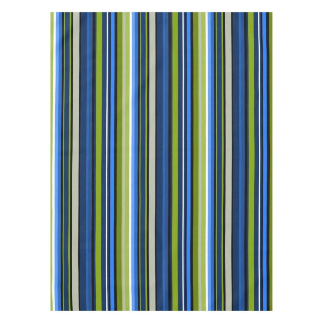 Sportif Bleu Vert Grandes Nappes Nappe (Devant)