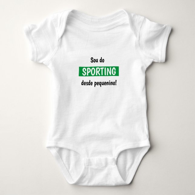 Sporting Baby Jersey Bodysuit Baby Strampler (Vorderseite)