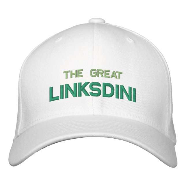 Sporting Goods Golf Caps The GREAT LINKDINI Bestickte Baseballkappe (Vorderseite)