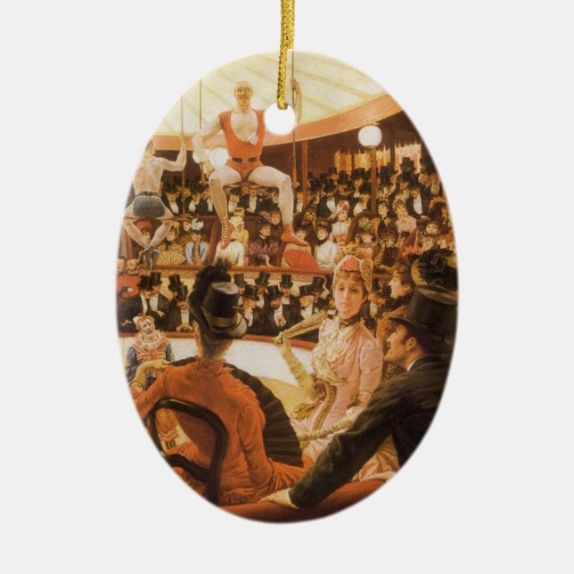 Sporting Ladys (alias Circus Lover) von James Tiss Keramikornament (Vorne)