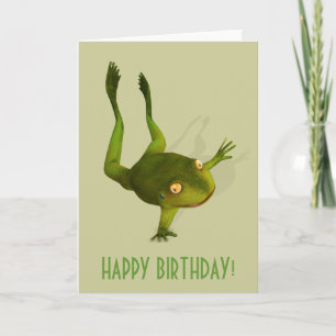 Sportiver Frosch Karte