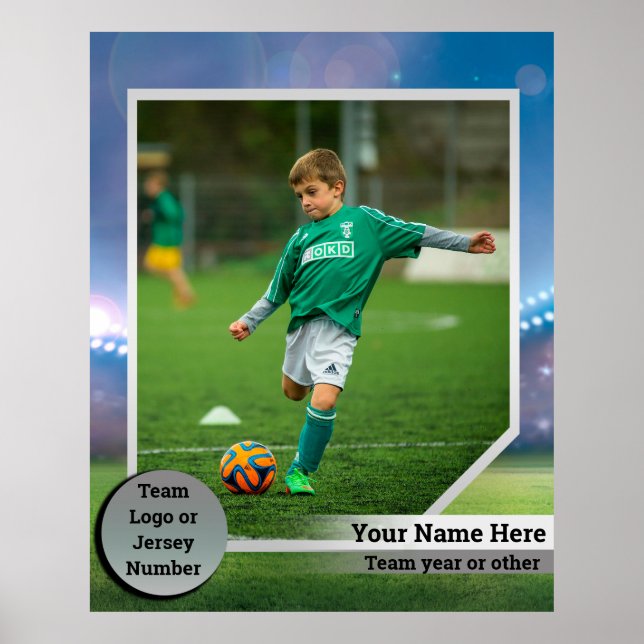 Sportkarte Poster (Vorne)