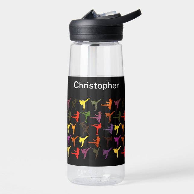 Sportkick Cool Moderne Kampfkunst Kinder Karate Trinkflasche (Links)