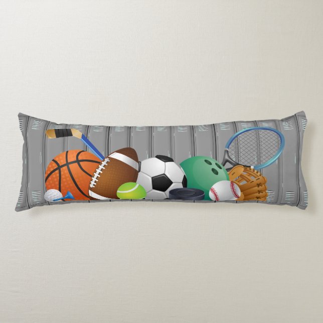 Sportklemme Design Kissen (Vorderseite)