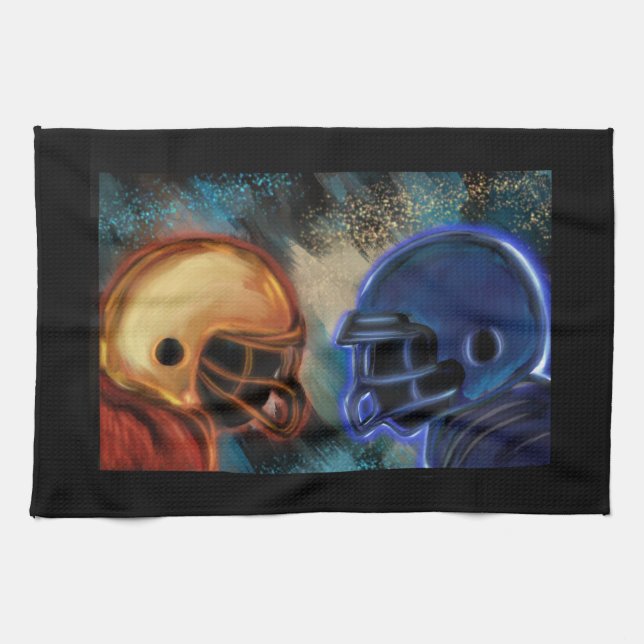 Sportkrieger Geschirrtuch (Horizontal)