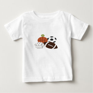 Sportkugeldarstellung Baby T-shirt