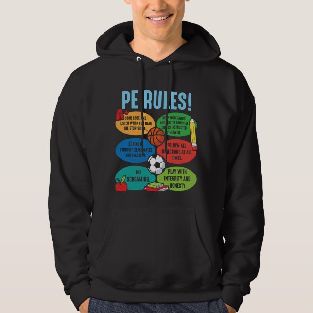 Sportlehrer für physische Bildung Sportlehrer Hoodie (Vorderseite)