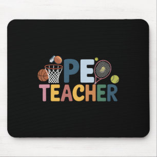 Sportlehrer Fußball Basketball Körpererziehung Ap Mousepad