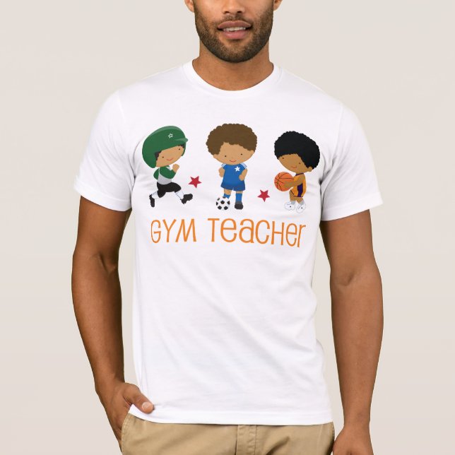 Sportlehrer-Geschenk-Idee T-Shirt (Vorderseite)