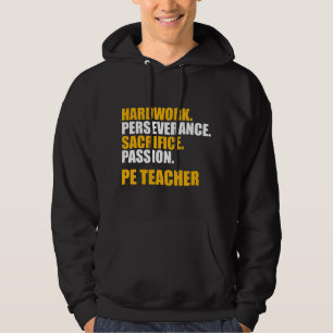 Sportlehrer Hartarbeit Hoodie