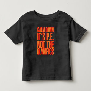 Sportlehrer Sportlehrer Physische Bildung Kleinkind T-shirt