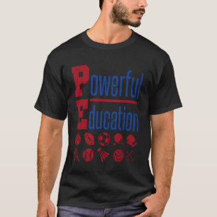 Sportlehrer Turnhalle Sportunterricht Schule Motiv T-Shirt