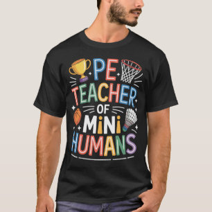Sportlehrer von Mini-Menschen Grundschultrainer T-Shirt