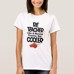 Sportlehrer wie ein normaler Lehrer, aber cooler T-Shirt