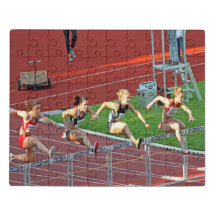Sportler rennen Acryl