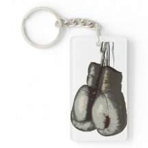 Sportliche alte Boxhandschuhe