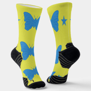 Sportliche Crewsocke mit Flagge von Bady Bassit Socken