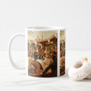 Sportliche Damen (auch bekannt als Zirkusliebhaber Kaffeetasse