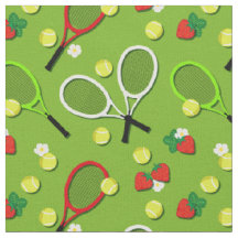 Sportliche Tennisbälle und Rackets Muster