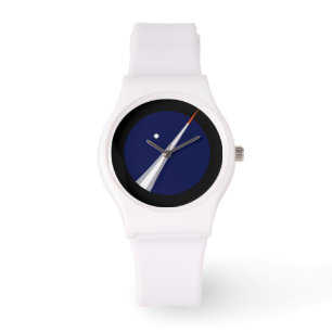 Sportliche Uhr mit Logo Kopenhagens Suborbitals