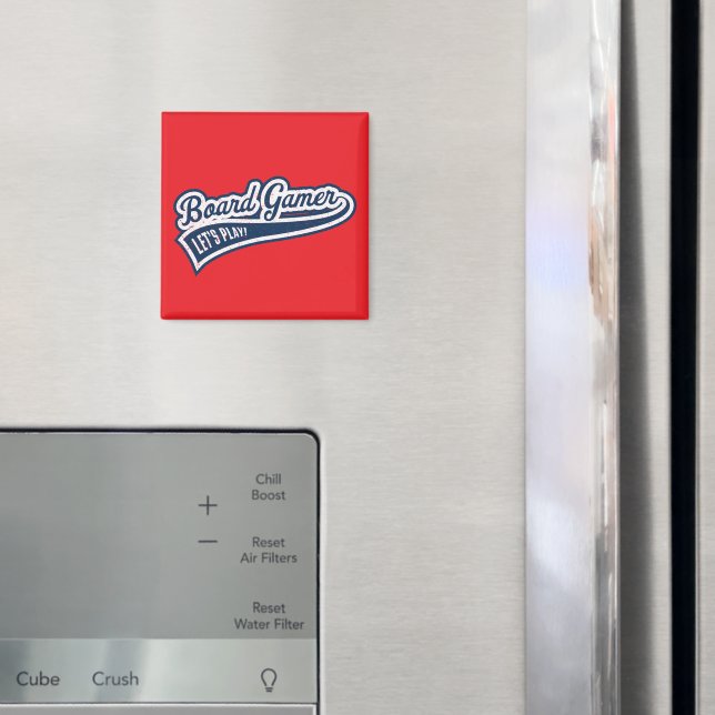 Sportlicher Brettspielermagnet Magnet (In Situ (Kühlschrank))