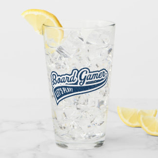 Sportlicher Brettspielertumbler Glas