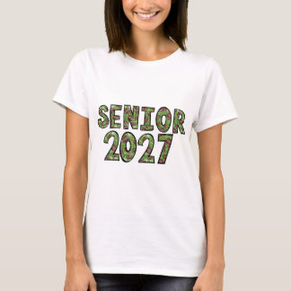Sportliches Fußballfeld-Muster Senior 2027 T-Shirt