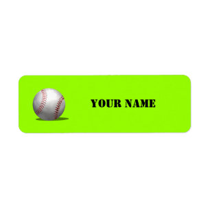 Sportliches grünes Baseball-Schulbuch