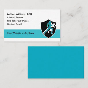 Sportliches Thema Sport Business Cards Visitenkarte