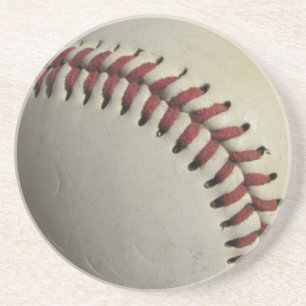 Sportmannschaft Spielball Baseballfeld Trainer Kun Sandstein Untersetzer