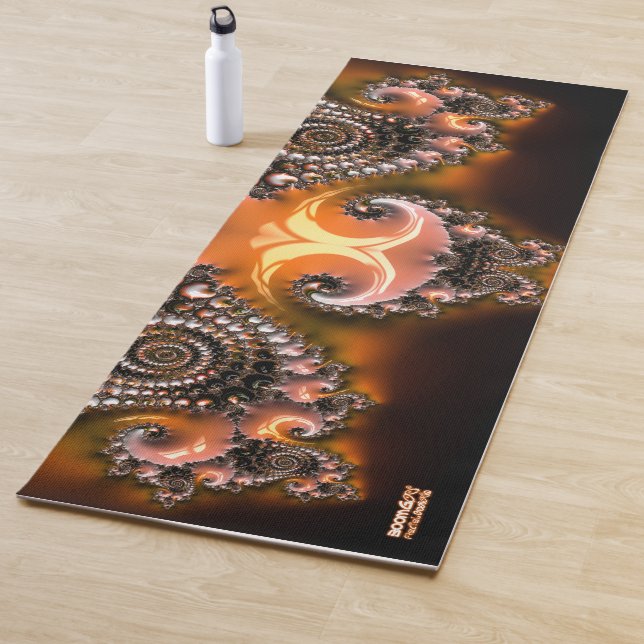 Sportmatte - F138 "Bejeweled" 1+4 (beidseitig) Yogamatte (Beispiel)