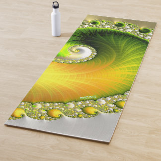 Sportmatte - F849 "Limoner Himmel" 2 (beidseitig) Yogamatte