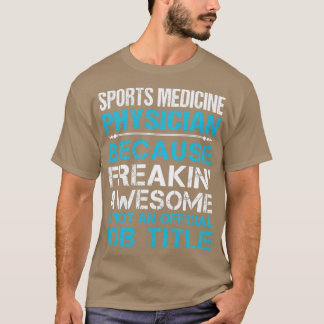 Sportmedizin Arzt bricht Phantastische Job Gif T-Shirt