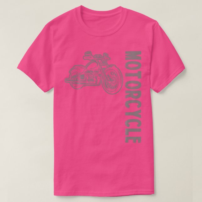 Sportmotorrad Langschläfer T-Shirt (Design vorne)