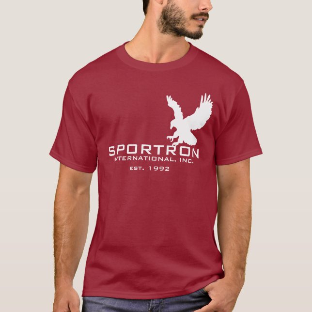 Sportron Adler-Dunkelheits-T-Shirt T-Shirt (Vorderseite)