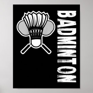 Sports Badminton Poster