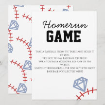 Sports Baseball Homerun Glitter Junggesellinnen-Ab