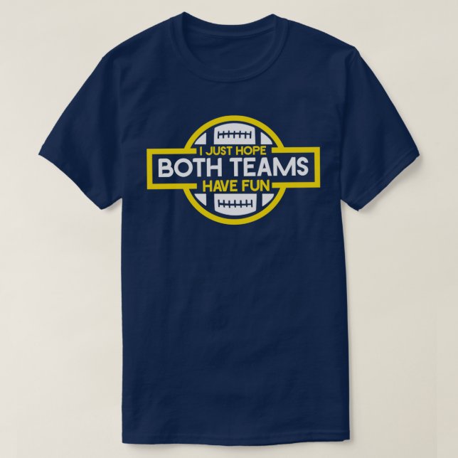 SPORTS Beide Teams haben Spaß T-Shirt (Design vorne)
