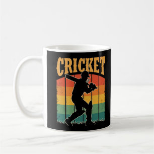 Sports Cricket Spieler – Das Gentleman-Spiel  Kaffeetasse