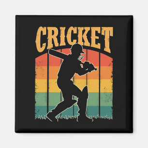 Sports Cricket Spieler – Das Gentleman-Spiel Magnet