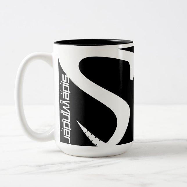 Sports de Sidewinder - tasse d'équipe - noir (Gauche)