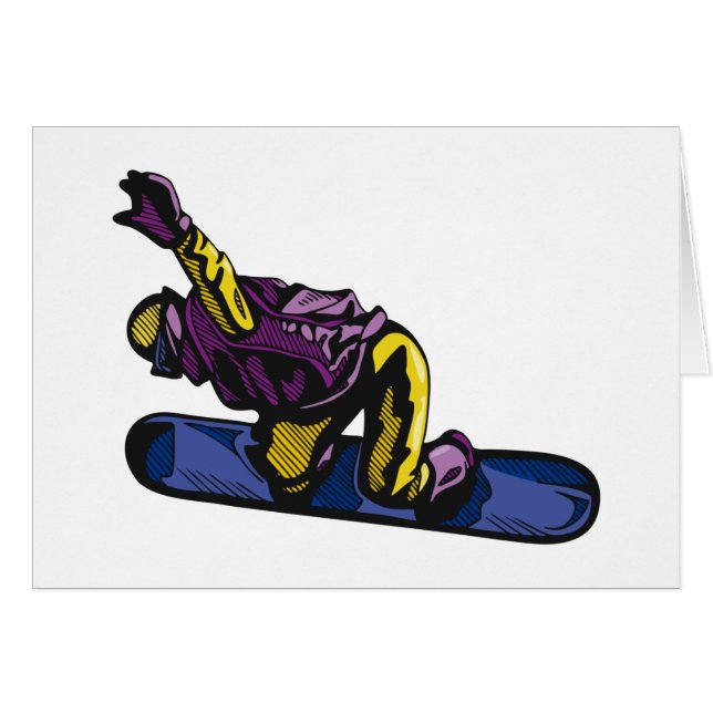 Sports d'hiver ! (Devant horizontal)