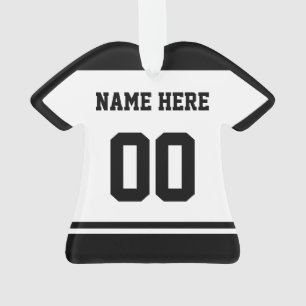 Sports Jersey Nom et numéro Modèle de l'ornement