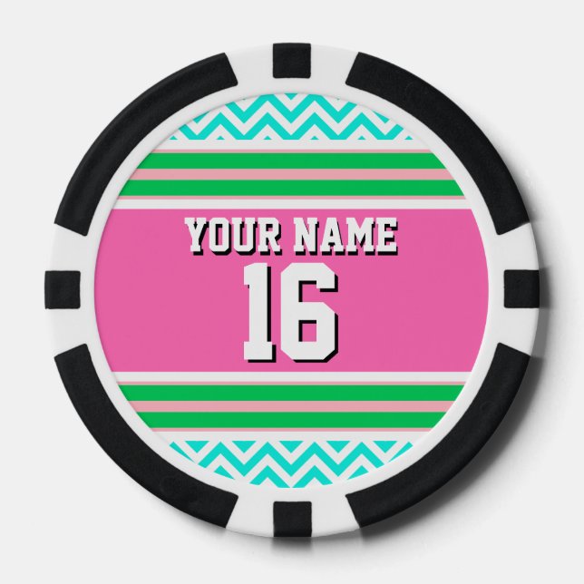 Sports Jersey Zickzack Group 1 Rev 9/13 Pokerchips (Vorderseite)