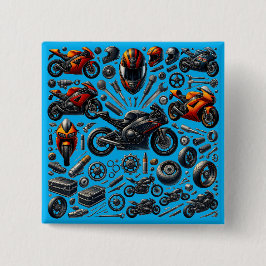 Sports Motorcycles: Speed and Performance Button