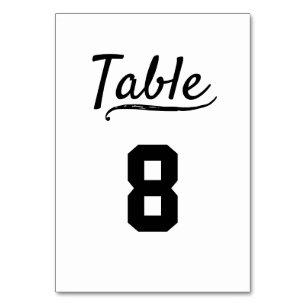 Sports Pub Grill Bar Restaurant Numéro de table