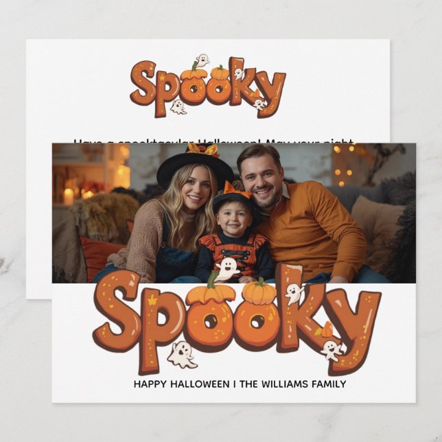 Sportsaison, Halloween Foto (Vorne/Hinten)