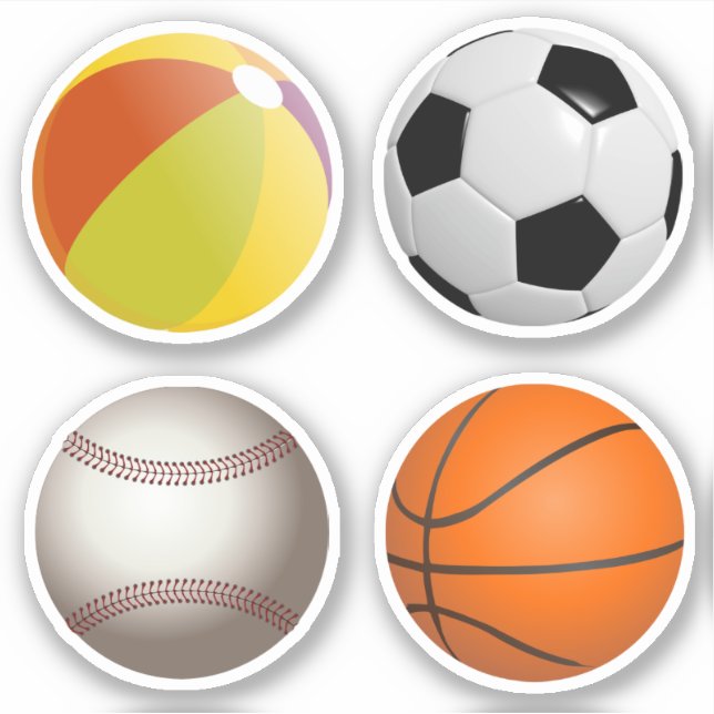 Sportsäle Aufkleber (Vorderseite)
