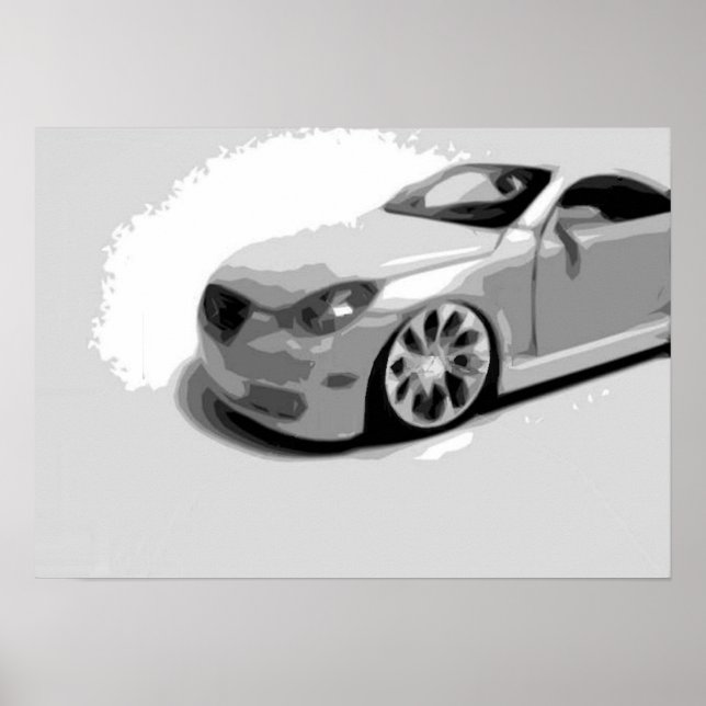 SportsCar Poster (Vorne)